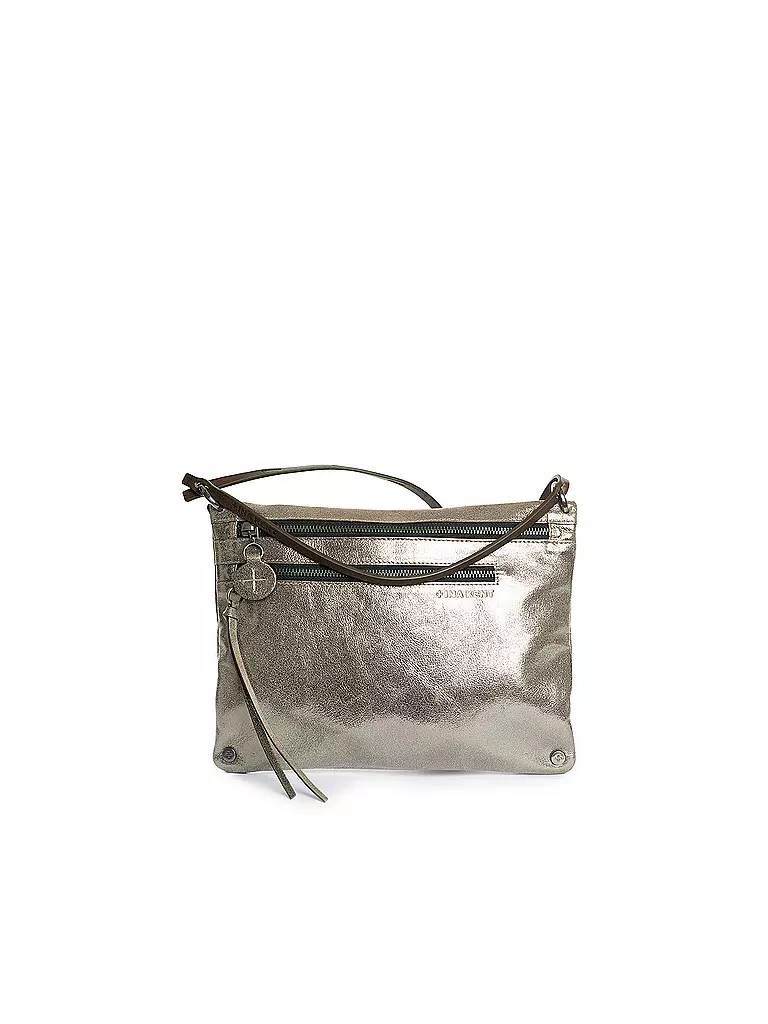 INA KENT | Ledertasche - Umhängetasche MOONLIT ed.2 | Plata