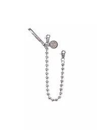 INA KENT | Nombre del producto: Llavero - Correa de cadena BALL N CHAIN ED.1
Marca: INA KENT
Color: plata
Categorías: Moda, Mujer

Material: Cuero
Estampado: Metálico | Plata
