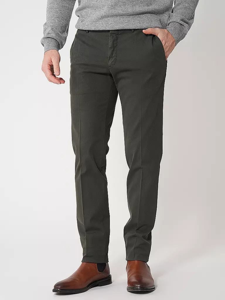 INCOTEX | Chino Slim Fit | Oliva