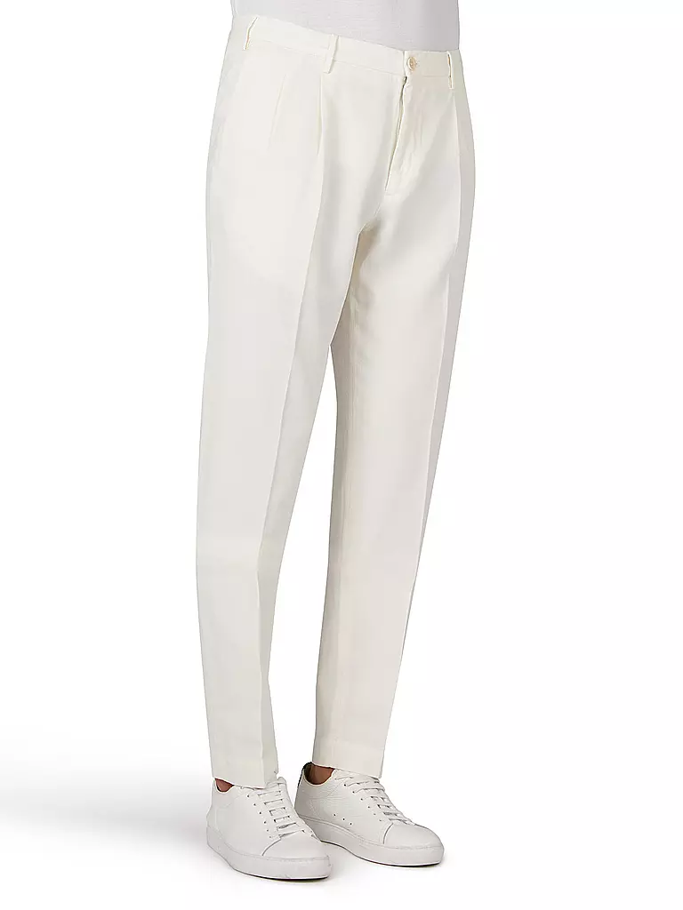 INCOTEX | Chino Tapered Fit | Blanco