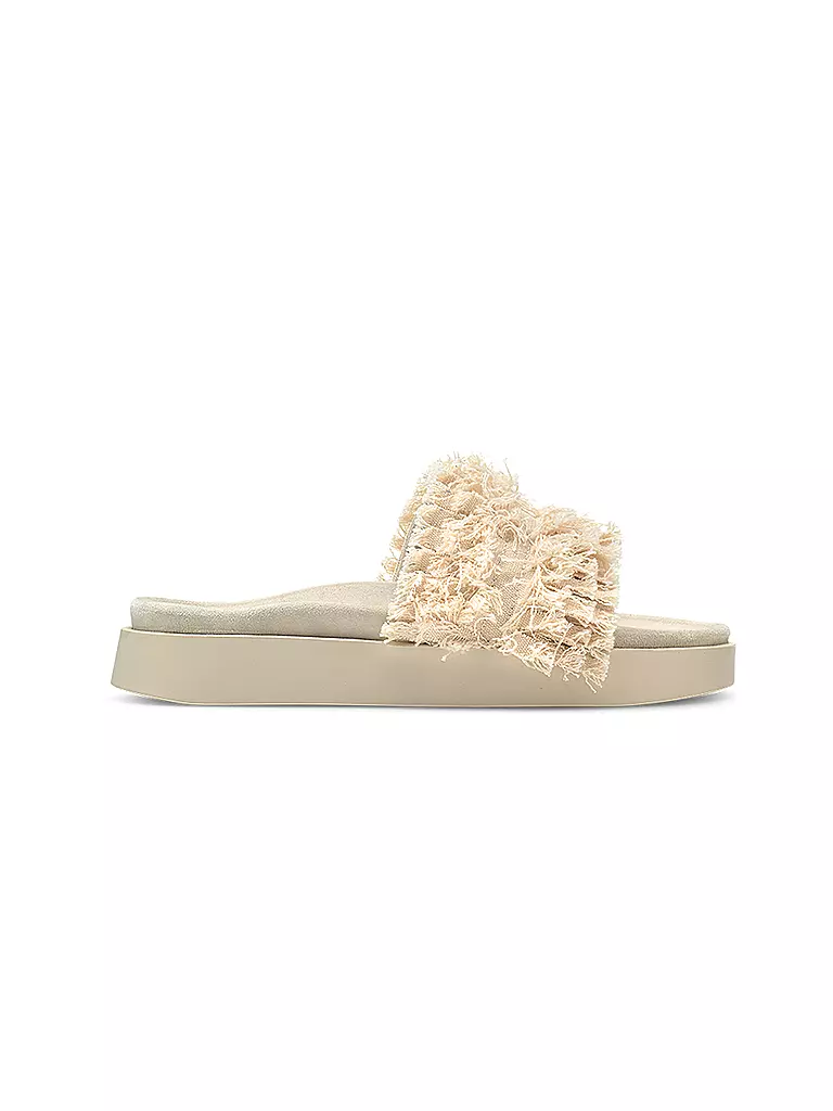 INUIKII | Pantuflas FRAYED BAND | Crema