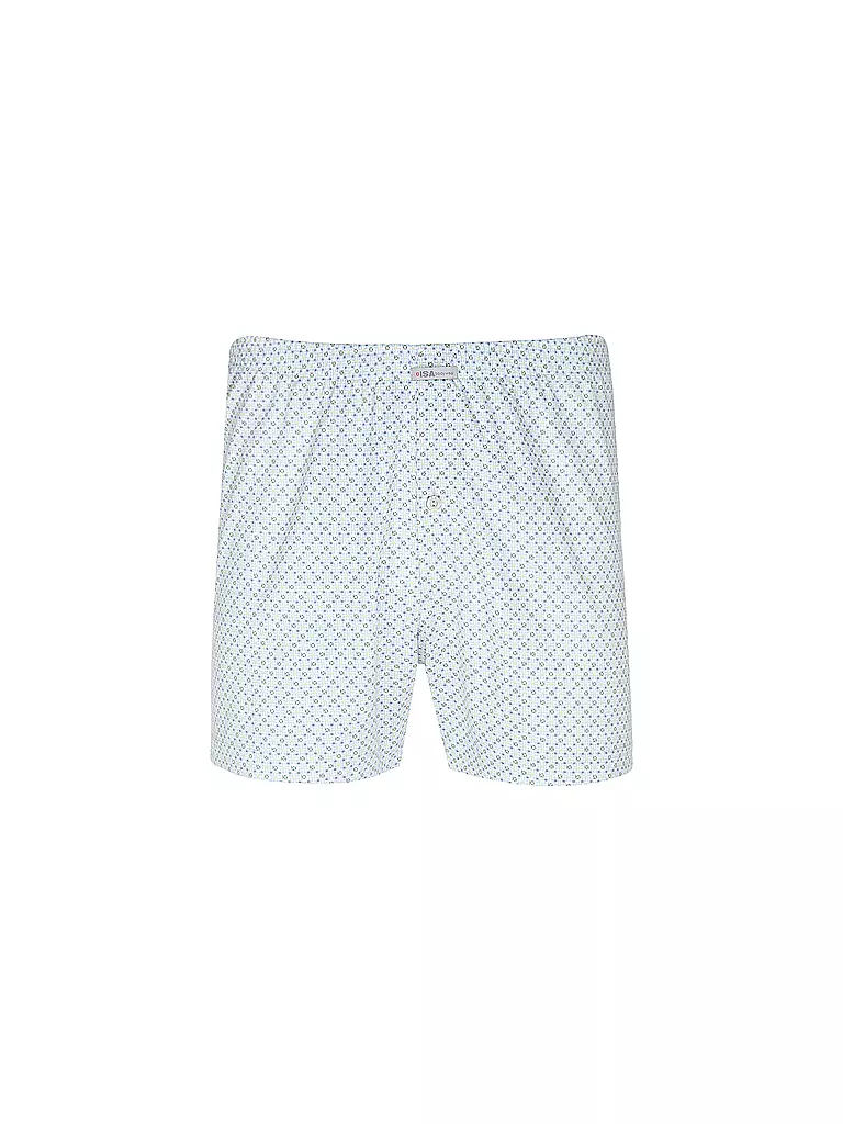 ISA | Boxershorts azules estampados | Azul