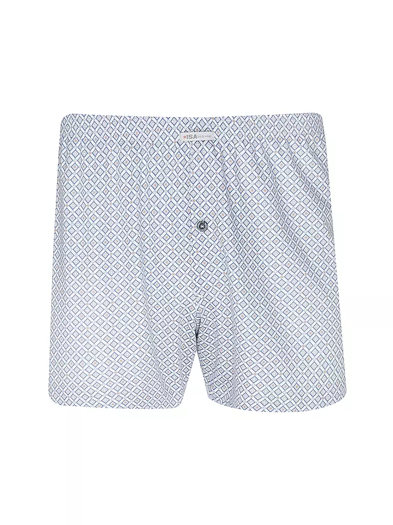 ISA | Boxershorts azules estampados | Azul