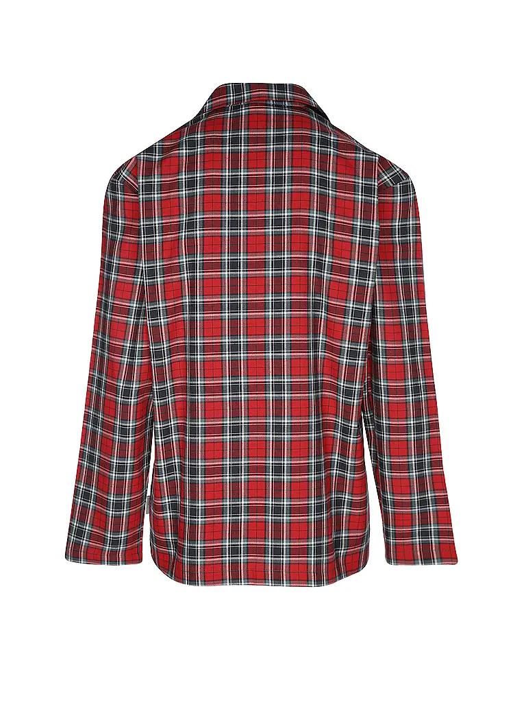 ISA | Nombre del producto: Pijama
Marca: ISA
Color: rojo
Categorías: Moda, Hombre

Largo de manga: Manga larga
Material: Algodón
Forma del cuello: Cuello de solapa
Diseño: Cuadros
Detalles: Bolsillos insertados | Rojo