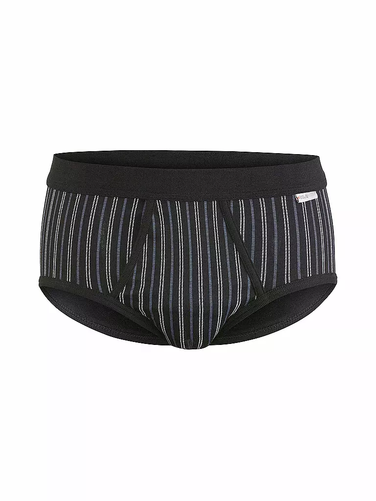 ISA | Slip JACK azul oscuro estampado. | Azul
