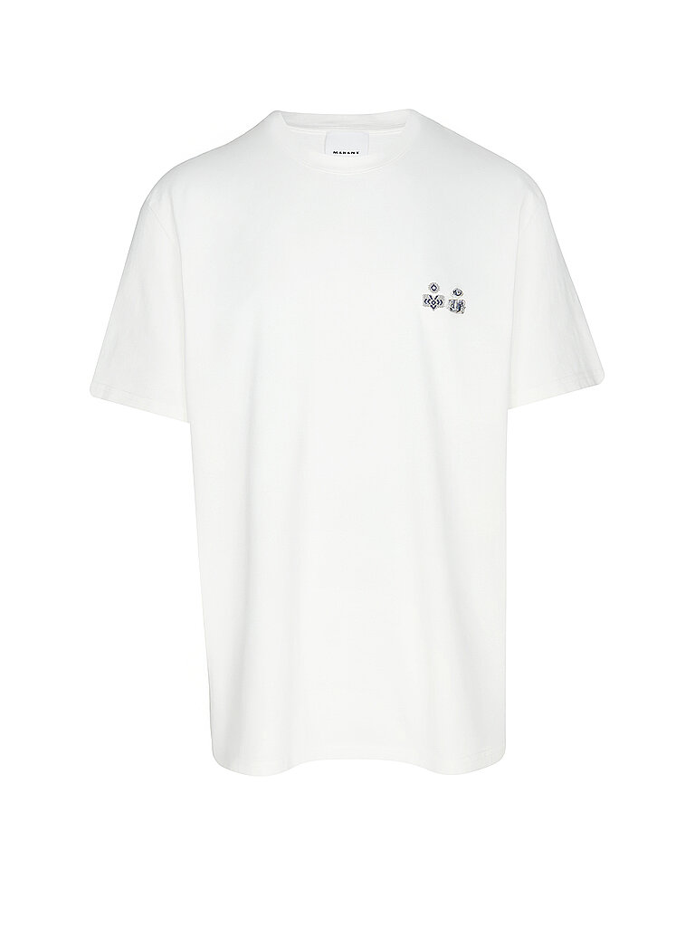 Isabel marant Camiseta IKAT crema