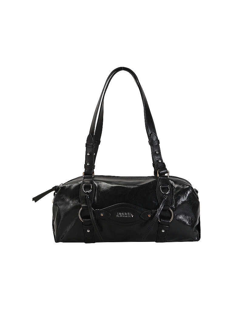 Bolso de piel - Bolso de mano TILPA MINI negro