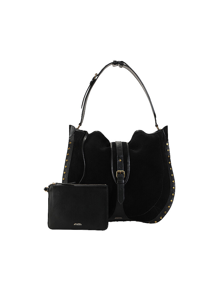 Bolso de piel - Hobo Bag OSKAN HOBOSOFT negro