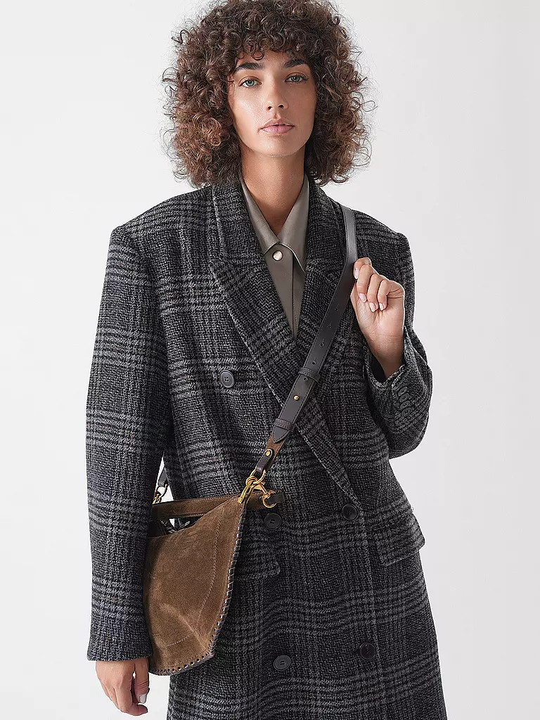 ISABEL MARANT | Bolso de cuero - Bolso bandolera OSKAN | Beige