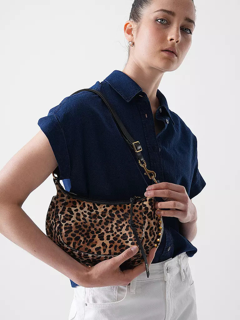 ISABEL MARANT | Bolso de cuero - Bolso de hombro OSKAN MOON | braun
