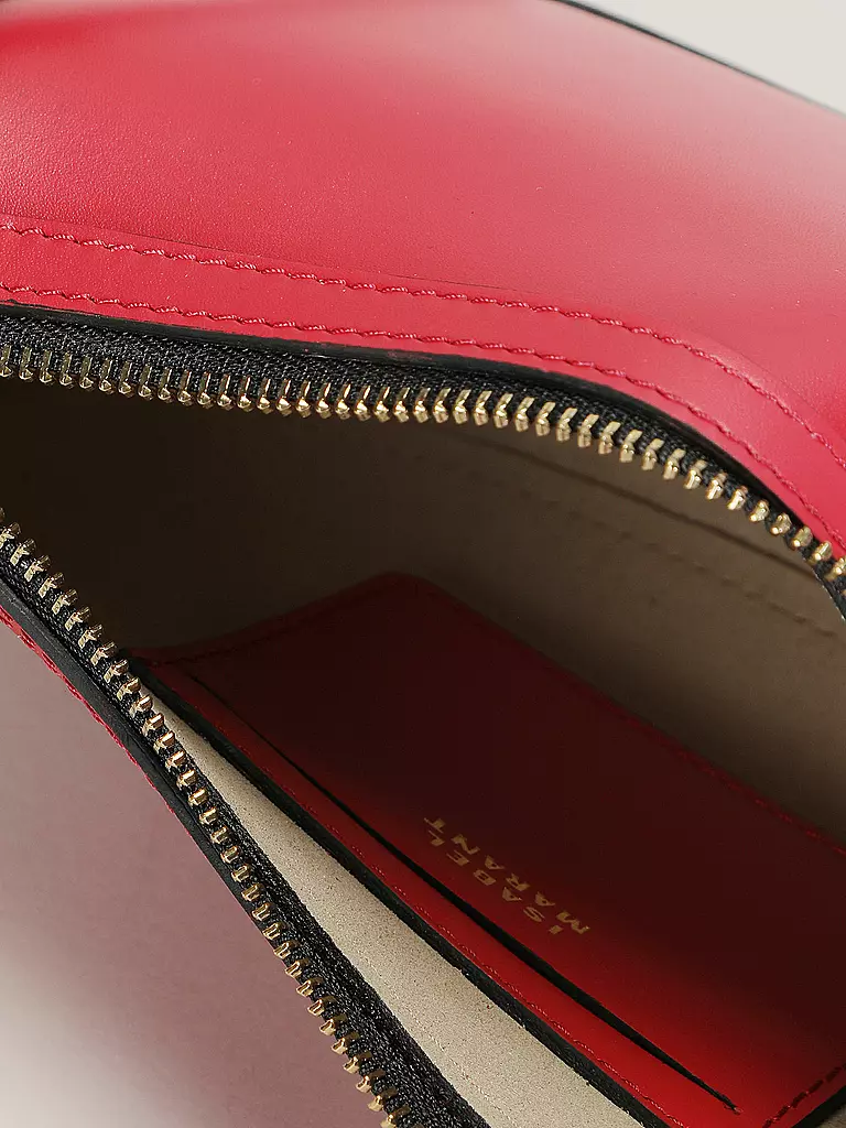 ISABEL MARANT | Bolso de cuero - Bolso de hombro OSKAN MOON | Rojo