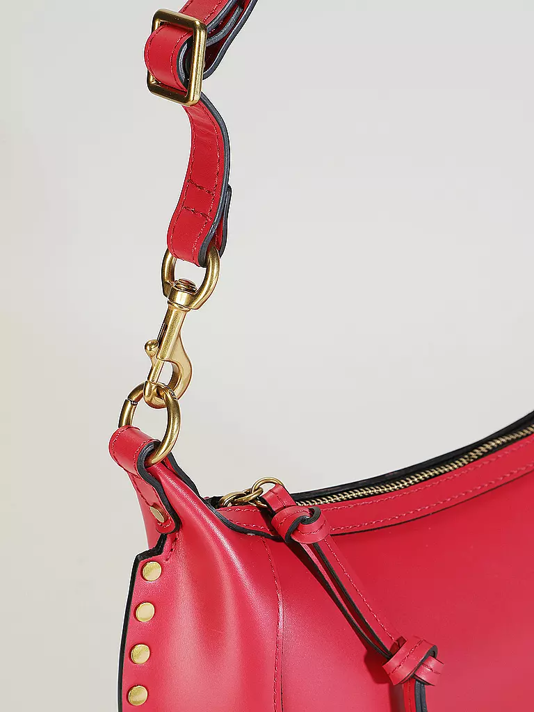ISABEL MARANT | Bolso de cuero - Bolso de hombro OSKAN MOON | Rojo