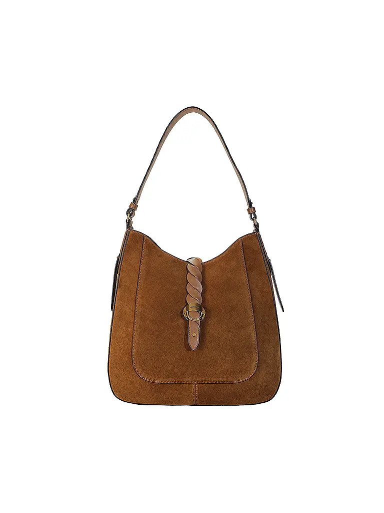 ISABEL MARANT | Bolso de cuero - Shopper ALTAYA HOBO | Marrón claro