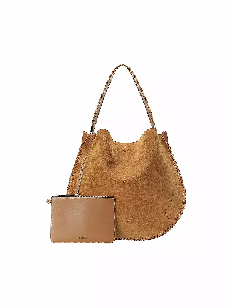 ISABEL MARANT | Bolso shopper de cuero | Marrón claro