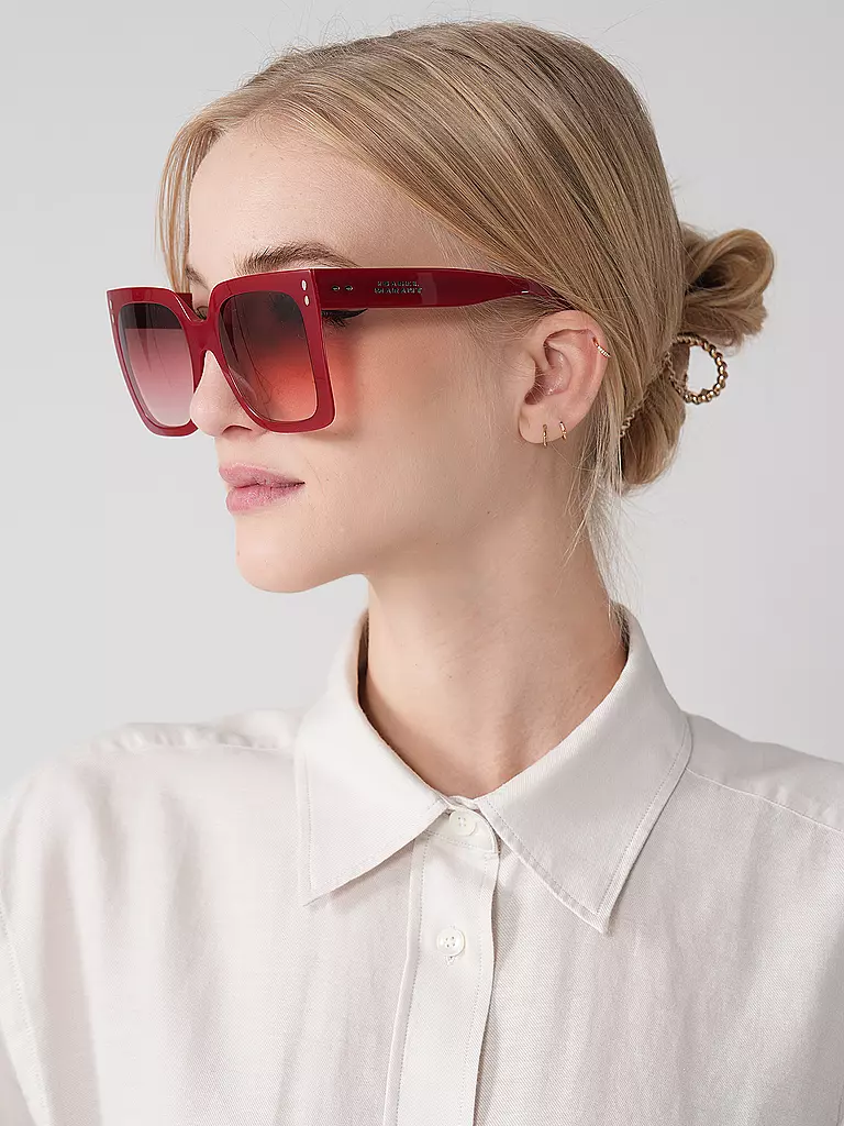 ISABEL MARANT | Gafas de sol IM0189/S/55 | Rojo oscuro
