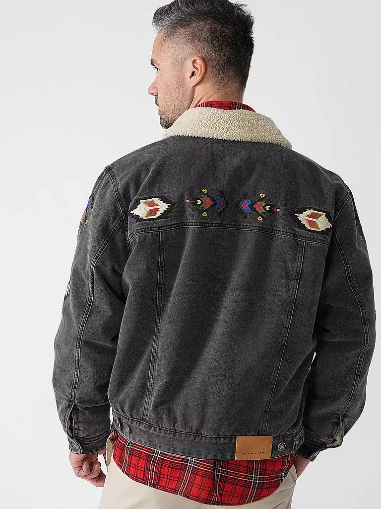ISABEL MARANT | Jeansjacke JENSON | Gris