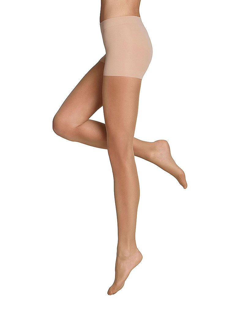 Medias de compresión moldeadoras 15 DEN (Polvo) beige L (L2)