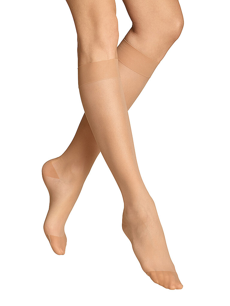 Calcetines hasta la rodilla - Hasta la rodilla Invisible 15DEN (Polvo) beige 36-38