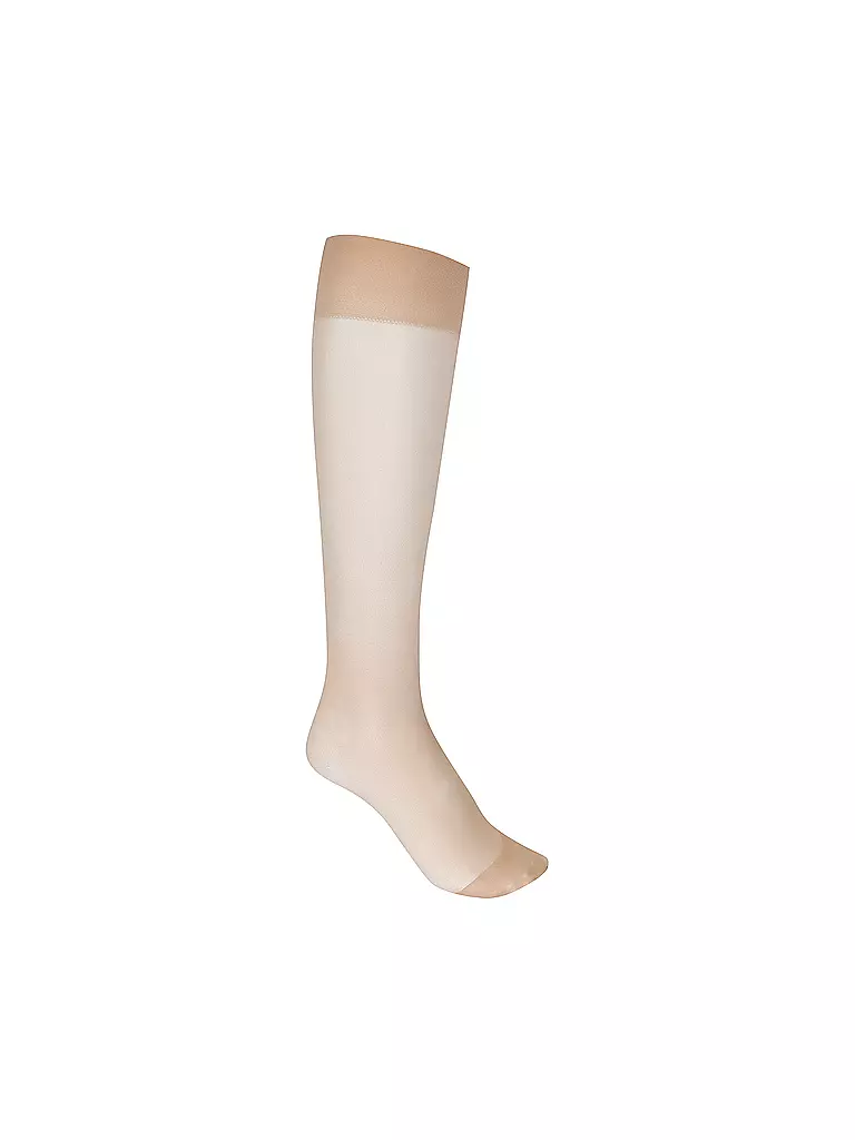 ITEM M6 | Calcetines hasta la rodilla INVISIBLE 15 Den marfil | Beige