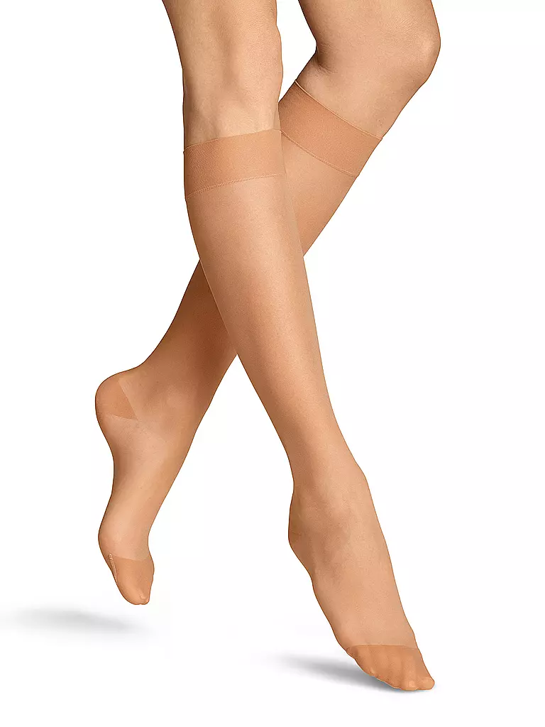 ITEM M6 | Kniestrümpfe - Knee-High "Invisible" 15DEN (Light Tan) | Beige