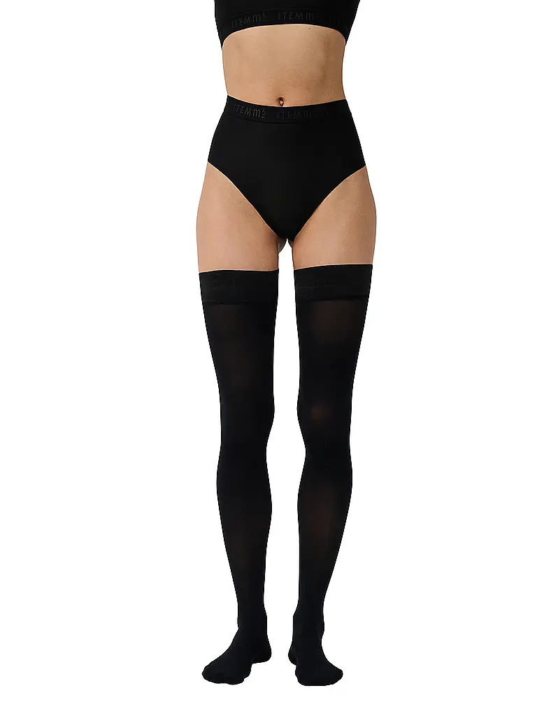 ITEM M6 | Medias funcionales SOFT TOUCH 50 DEN negro | Negro