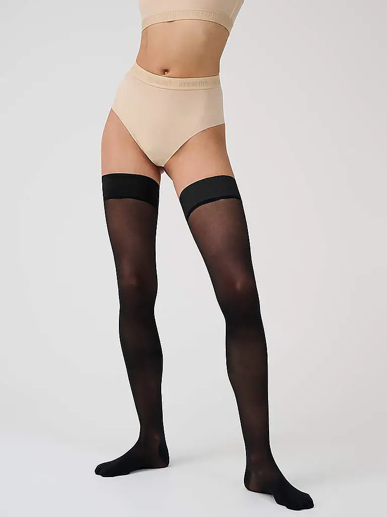 ITEM M6 | Medias funcionales TRANSLUCENT 20 CONSCIOUS black | Negro