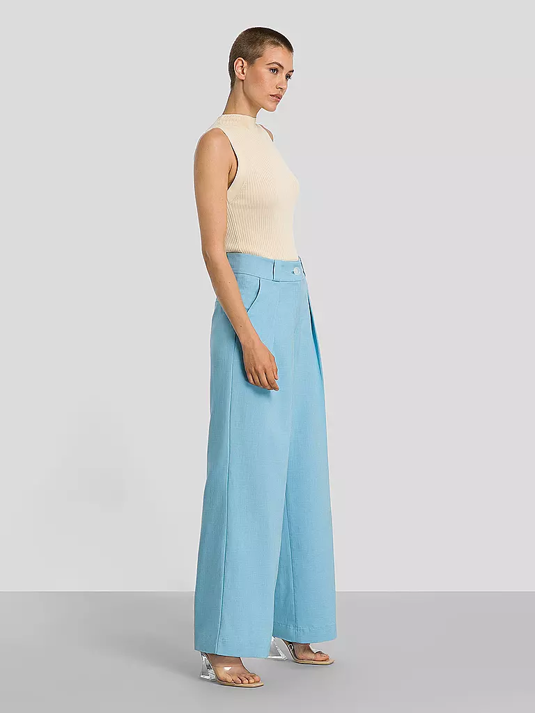 IVY OAK | Marlenehose PEONY VERA | Azul