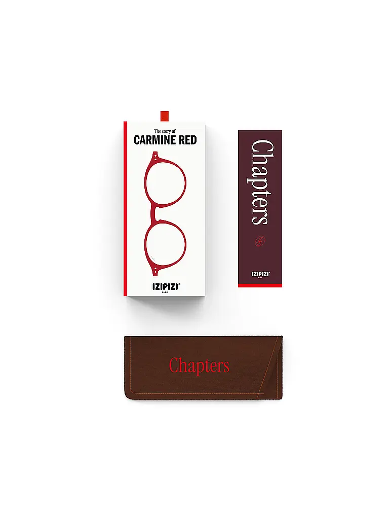IZIPIZI | Gafas de lectura READING #D | dunkelrot
