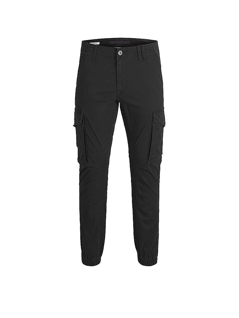 Pantalones cargo JJIPAUL JJFLAKE negro 30/L32