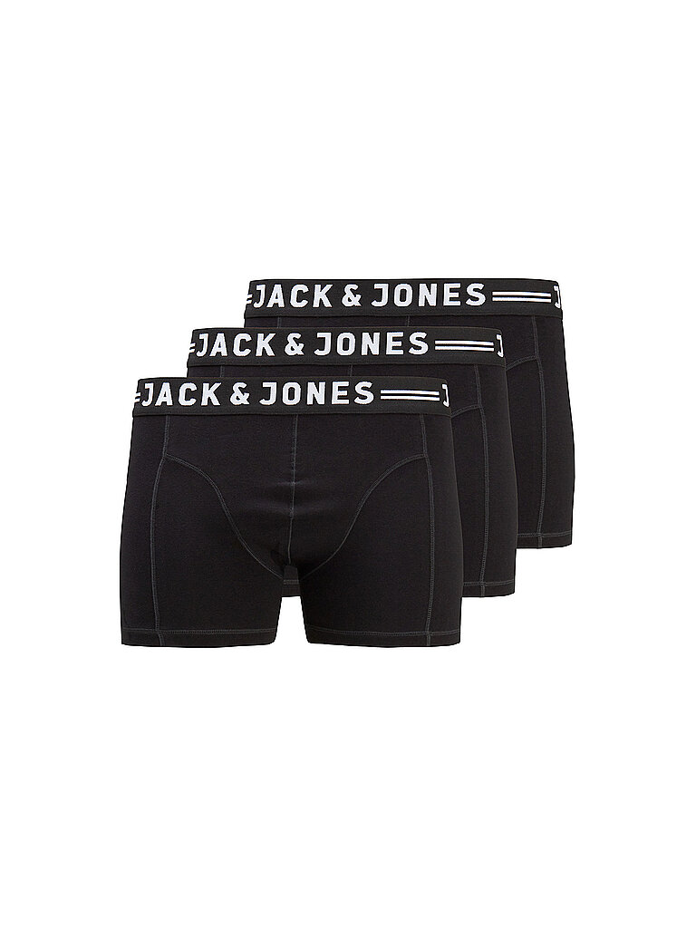 Pantalones Paquete de 3 Sense negro XL