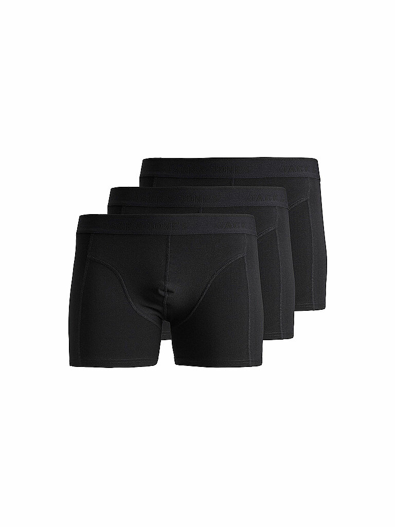 Pantalones paquete de 3 JACWAISTBAND negro M