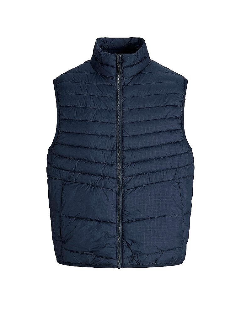 Chaleco acolchado JJESTATE azul oscuro L