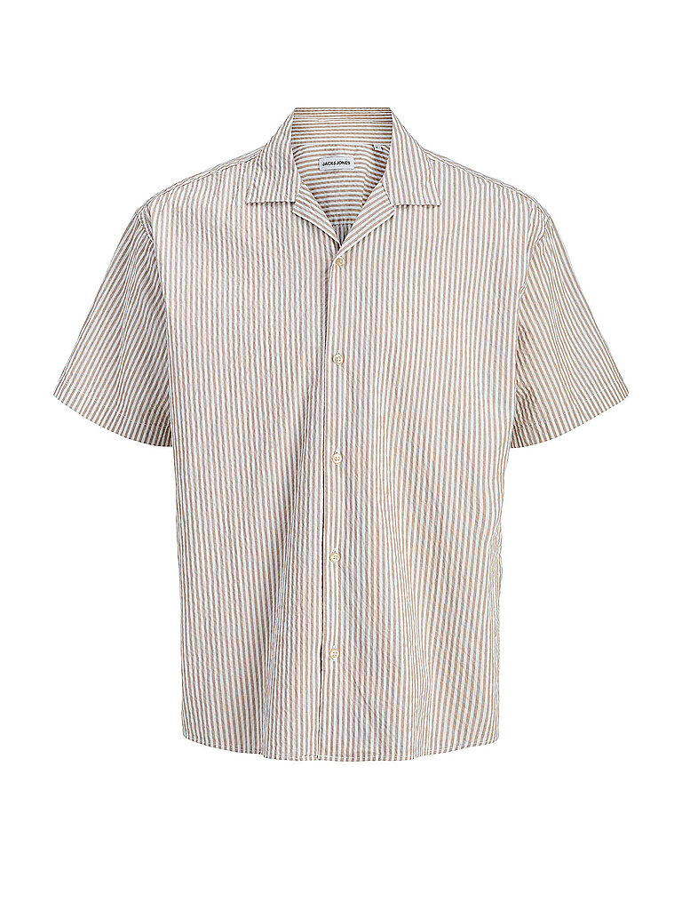 Camisa JJMILO marrón claro XL