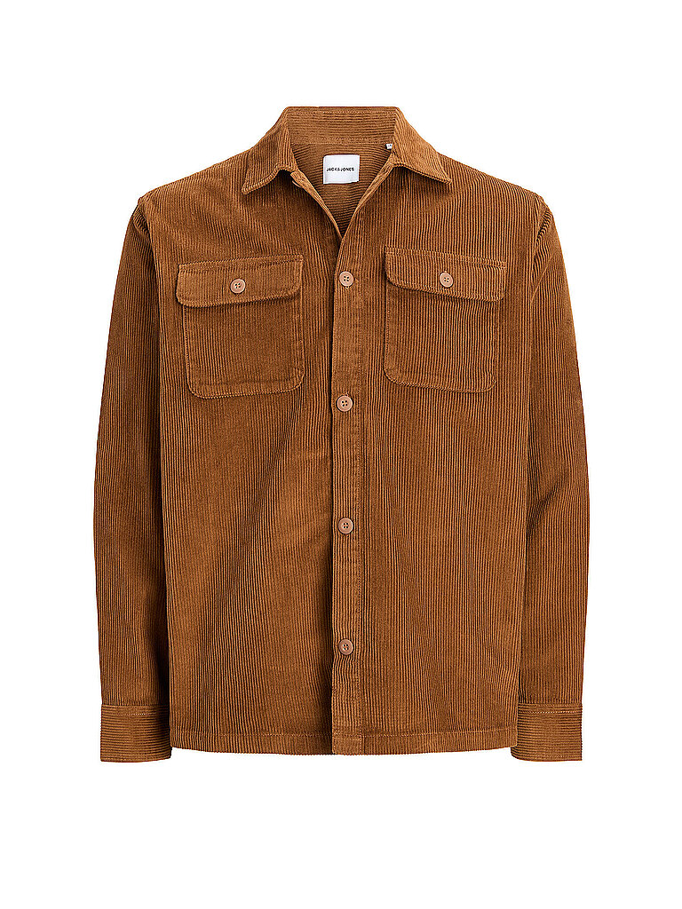 jack & jones Overshirt JJEREGENT marrón