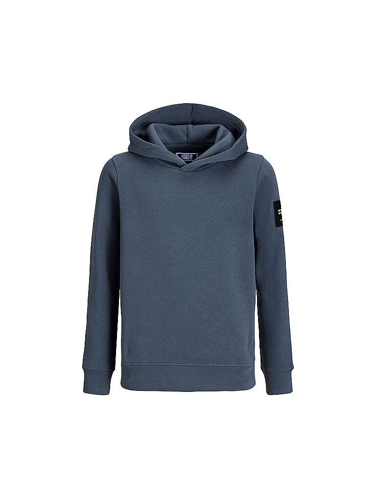 jack & jones Sudadera con capucha para niño - Hoodie JJCLEVELAND azul