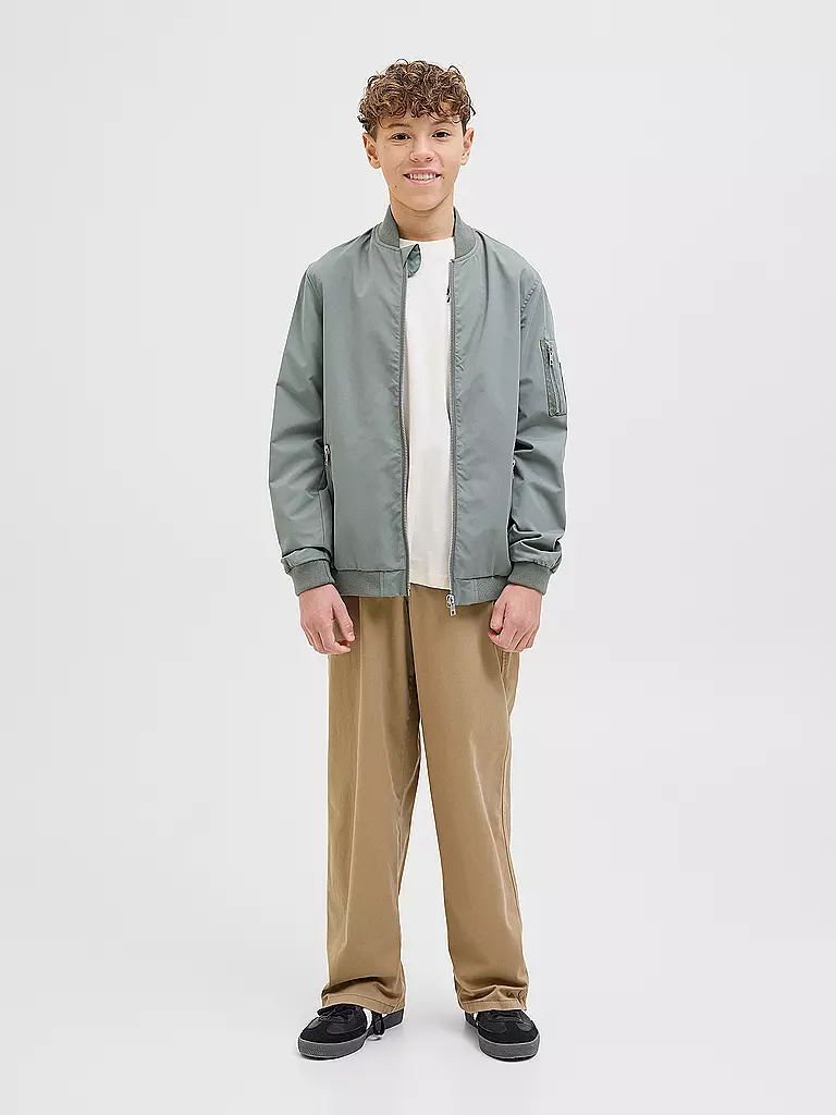 JACK & JONES | Blusón JJERUSH para niño | Verde claro