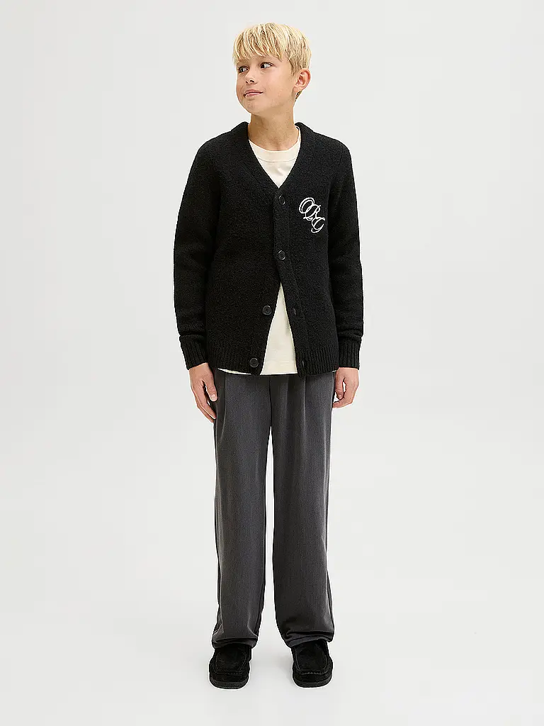 JACK & JONES | Cárdigan para niño JORBEDFORD | Negro