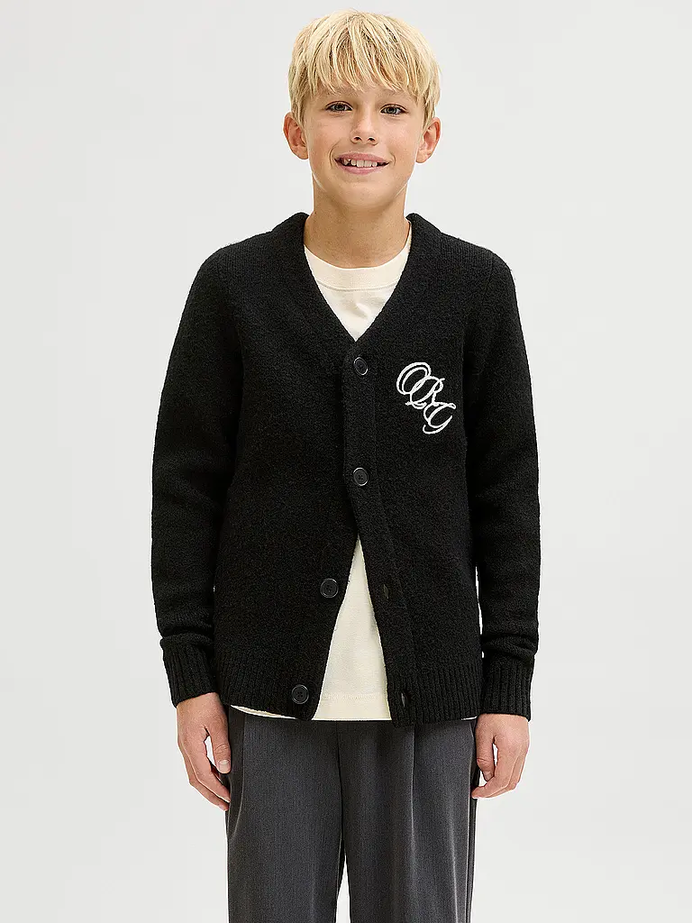 JACK & JONES | Cárdigan para niño JORBEDFORD | Negro
