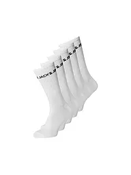 JACK & JONES | Calcetines Paquete de 5 | Blanco