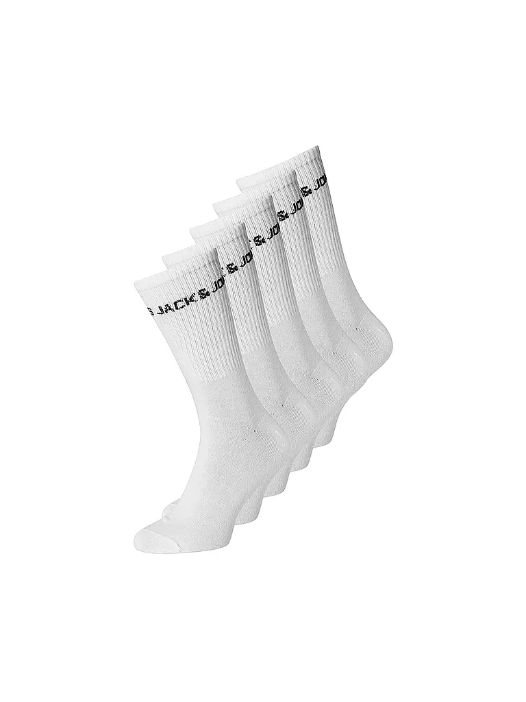 JACK & JONES | Calcetines Paquete de 5 | Blanco