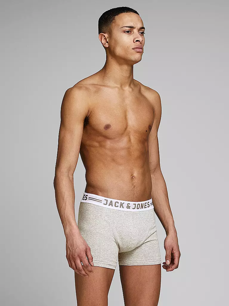 JACK & JONES | Calzoncillos paquete de 3 "JORSENSE" | Gris