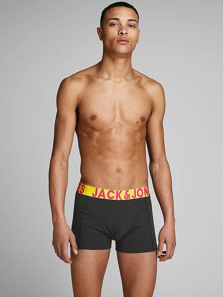 JACK & JONES | Calzoncillos paquete de 3 JACCRAZY | Negro
