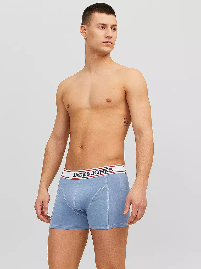 JACK & JONES | Calzoncillos paquete de 3 JACJAKE | Azul oscuro