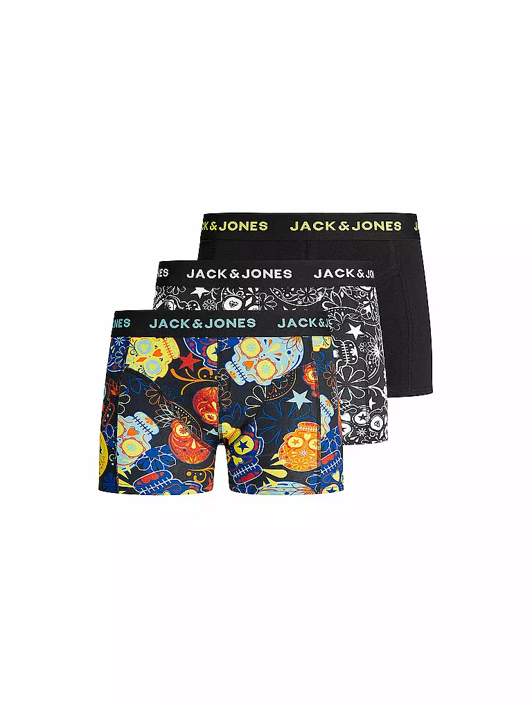 JACK & JONES | Calzoncillos Paquete de 3 JACSUGAR | Negro