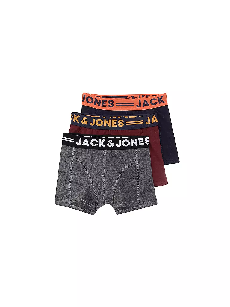 JACK & JONES | Calzoncillos paquete de 3 | Gris
