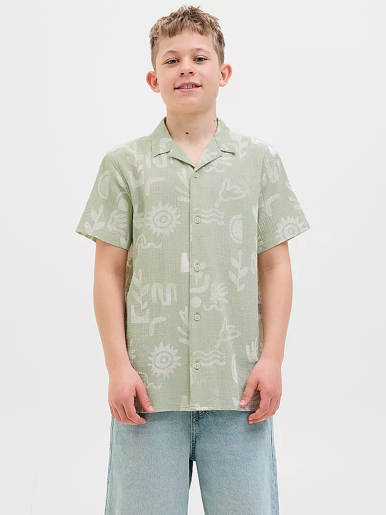 JACK & JONES | Camisa de niño JORLUKE CRINKLE | 