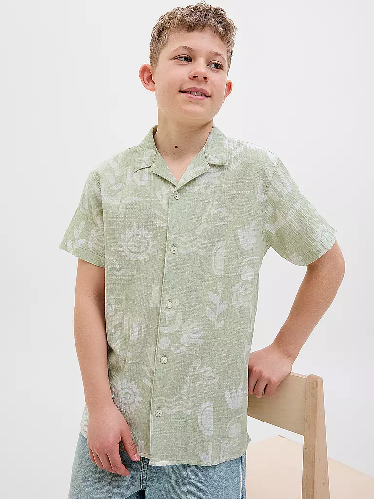 JACK & JONES | Camisa de niño JORLUKE CRINKLE | 
