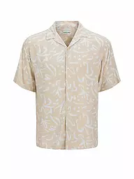 JACK & JONES | Camisa Regular Fit JJJEFF MONOCHROME | Beige