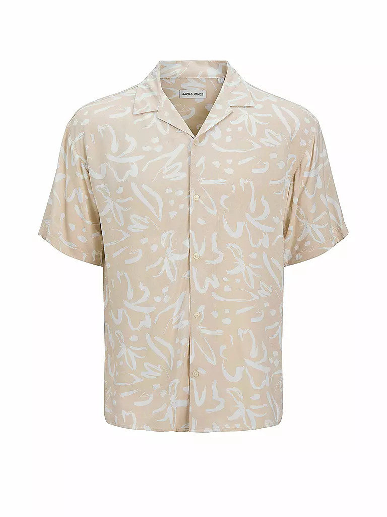 JACK & JONES | Camisa Regular Fit JJJEFF MONOCHROME | Beige