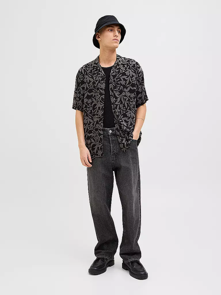 JACK & JONES | Camisa Regular Fit JJJEFF MONOCHROME | Gris